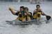 The National Concrete Canoe Competition tests competitors' knowledge and ingenuity as they work to overcome the challenge of building a canoe out of concrete that is able to both float and race