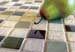 Diamond Tech Tiles, manufacturer of affordable luxury glass, stone and metal tile products, introduced Travertine - Glass Series, an extraordinarily beautiful mix of travertine and glass tile, at the 2009 Surfaces Show in Las Vegas