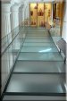 The newly reopened Chemical Heritage Museum in Philadelphia has been redesigned in an adaptive reuse of a historic bank building dating from 1865. Key to the design is a new mezzanine level walkway using glass made with DuPont SentryGlas to create a multi-level visitor experience