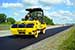 Sakai America's new SW990 double drum, high-frequency vibratory asphalt roller brings powerful performance to asphalt paving projects with its 4000 vpm, Deutz engine and dual drum drive system