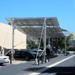 The First, Cable-Suspended Free Span Solar Energy System Was Completed Today over the REM Eyewear Headquarters