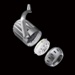 Simple clockwise twist mates the LED module to the fixture housing for necessary thermal, electrical and mechanical connectivity; GE commercializing through luminaire manufacturers