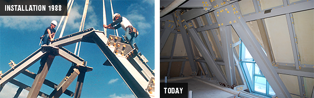 Fiberglass Turrets in the Orlando Sky