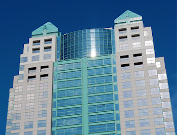 Fiberglass Turrets in the Orlando Sky