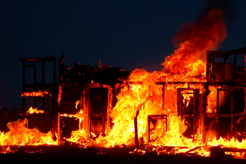 Wildfire-Resistant Buildings, wildfire damage