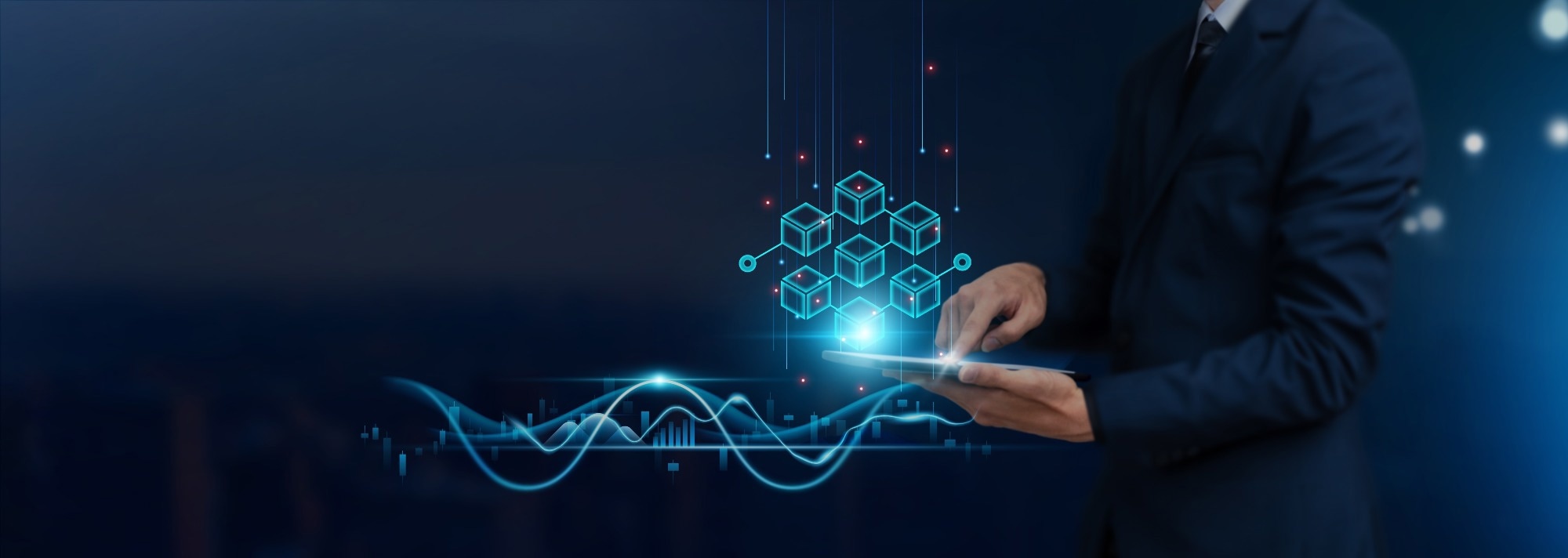 Blockchain Technology Concept