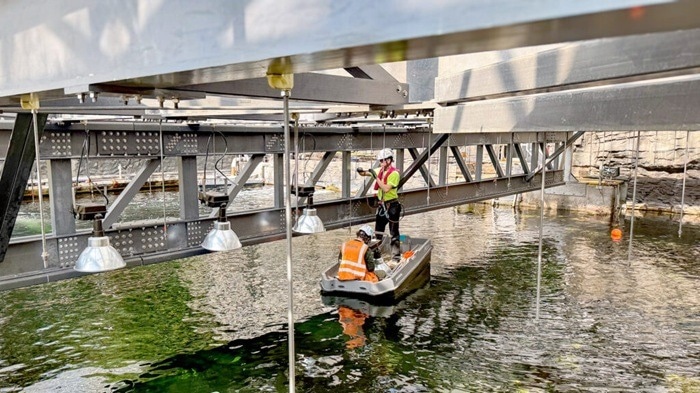 The Fiberglass Over the Marine Mesocosm