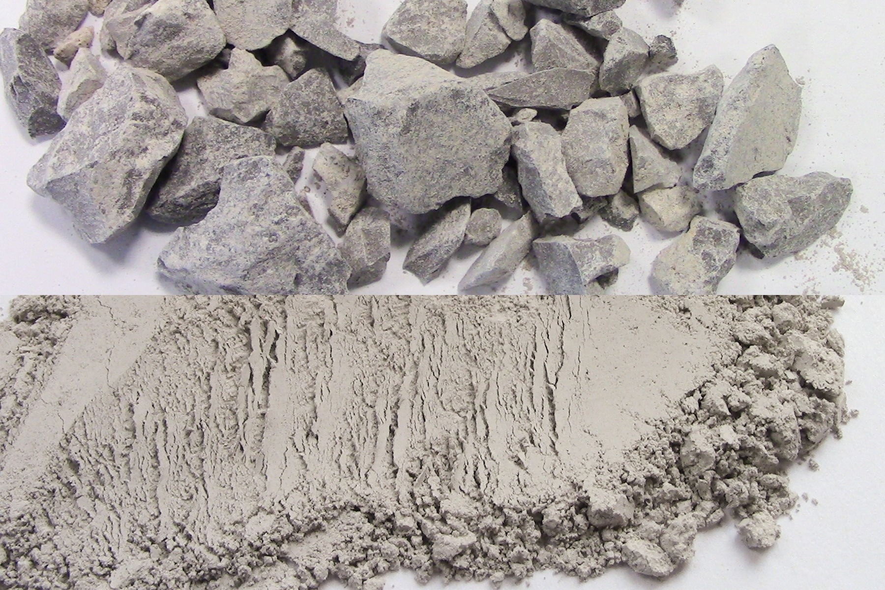Pre-crushing BB 50. Fine-grinding PM 100. 6 min | < 200 µm