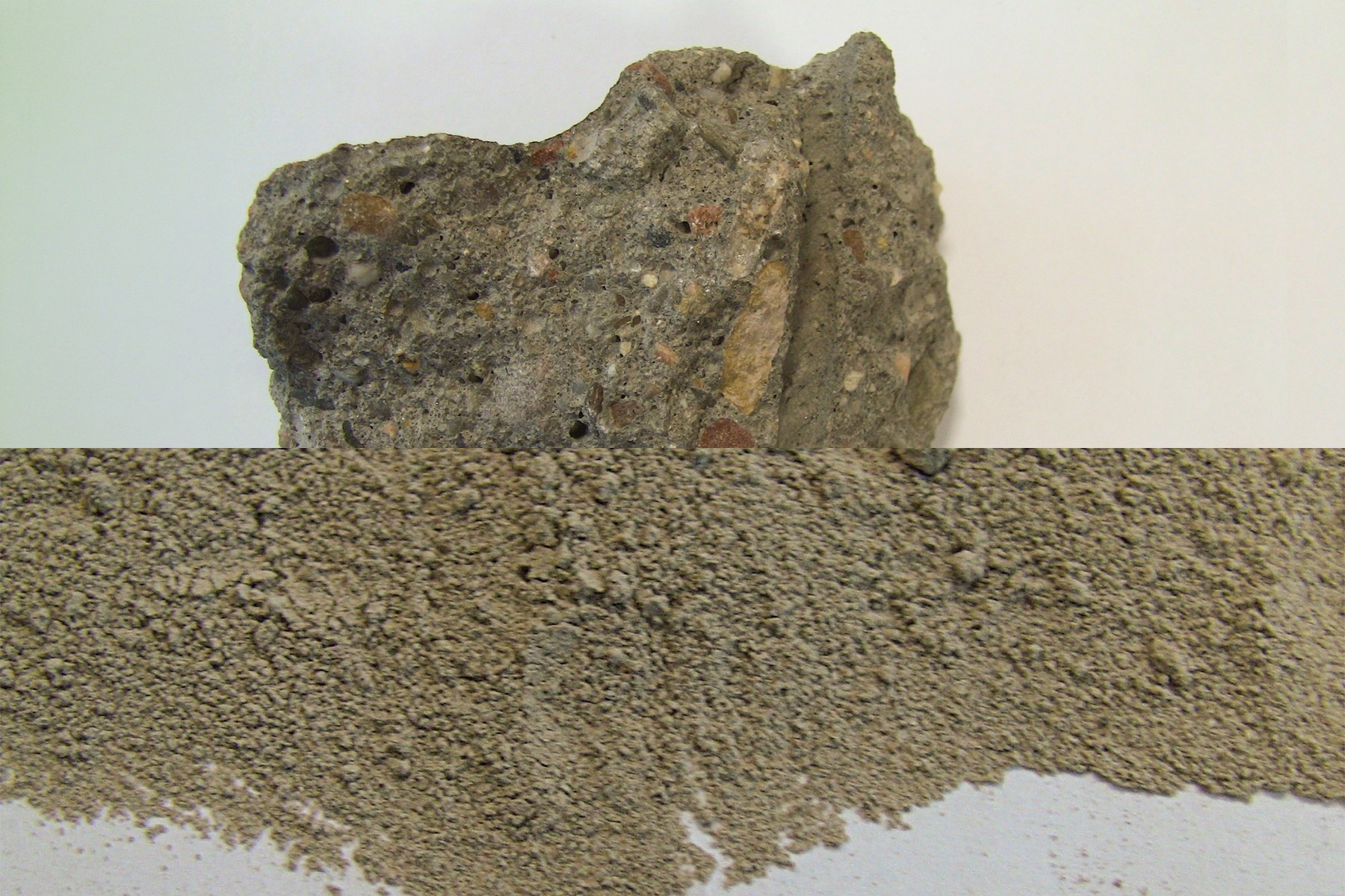 Pre-crushing BB 200. Fine-grinding MM 400. 40 s | < 150 µm