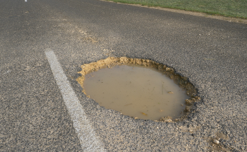Visualizing Metrology and Potholes in Building Materials