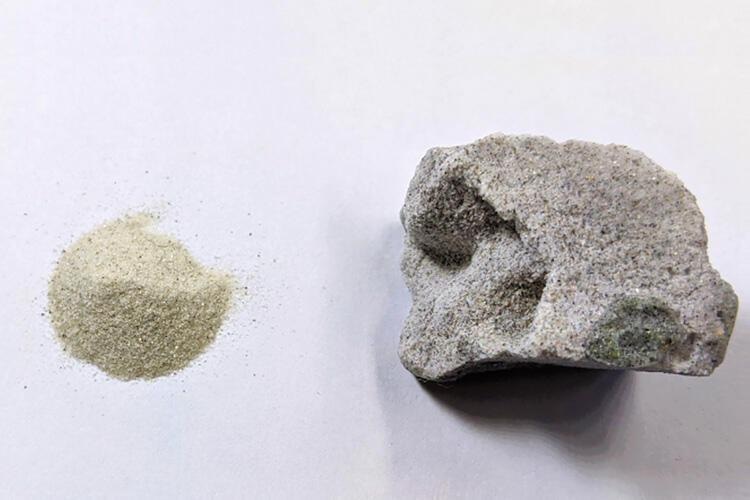 New Method for Using Sand to Produce Concrete Without Cement