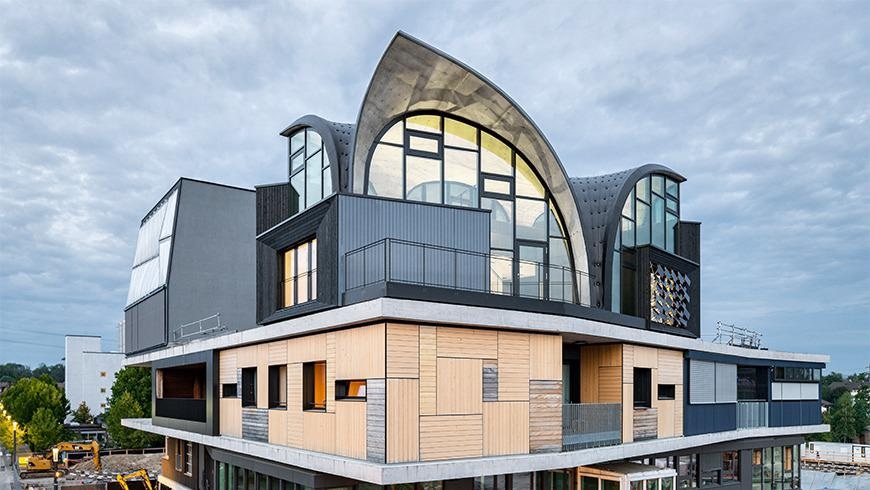 Study Combines Medieval Building Principles with Futuristic Construction Techniques.