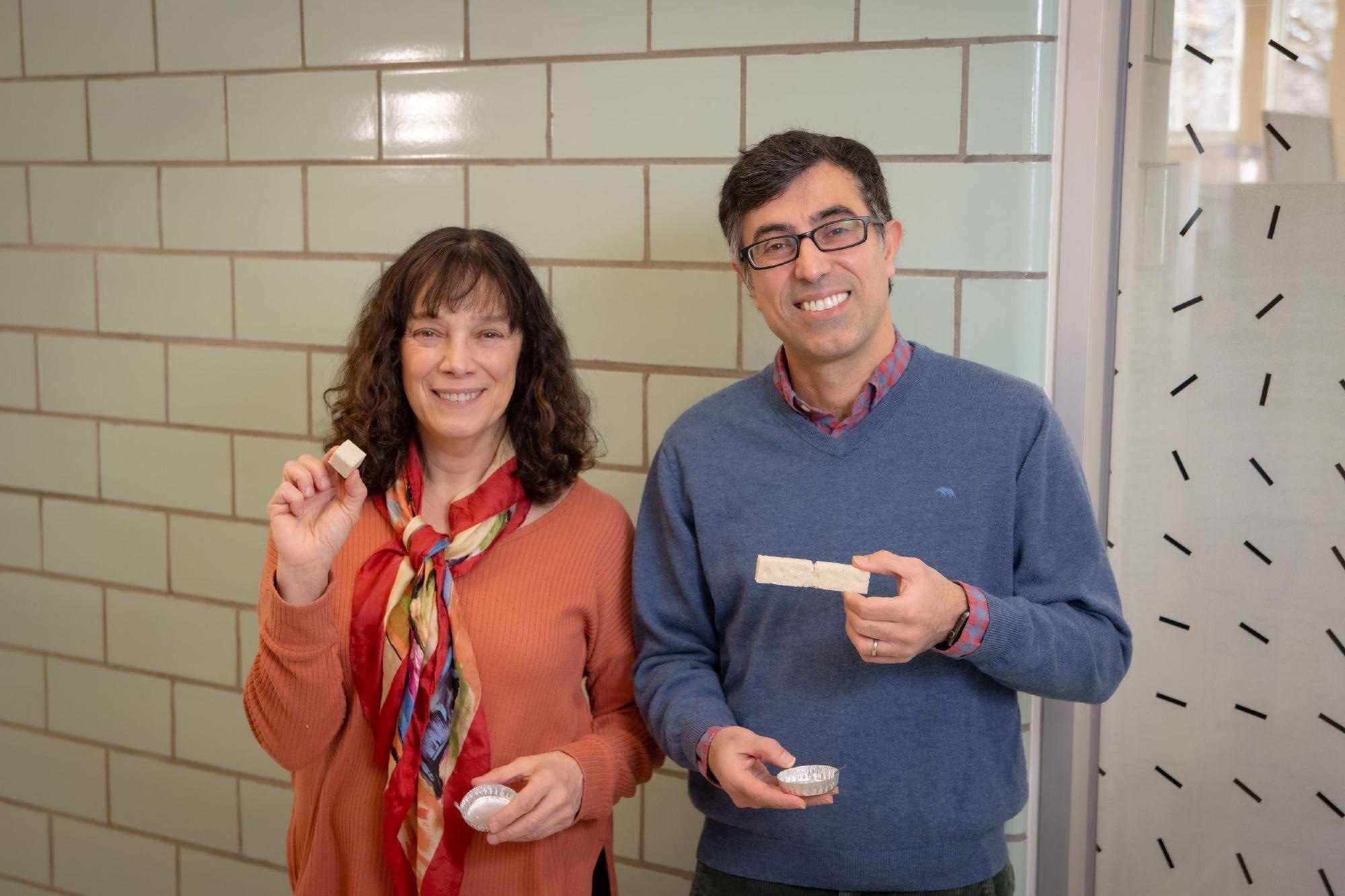 Economical Alternative to Concrete Consumes CO2 During its Formation, Mitigating Climate Change.