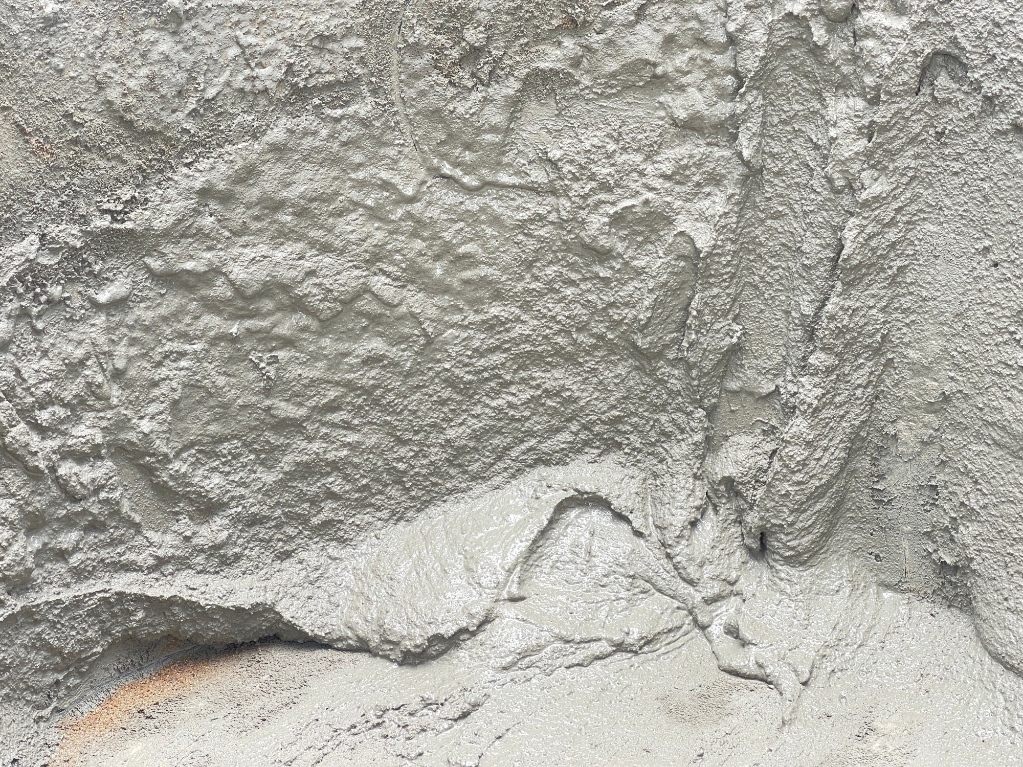 Ready-mixed cement.