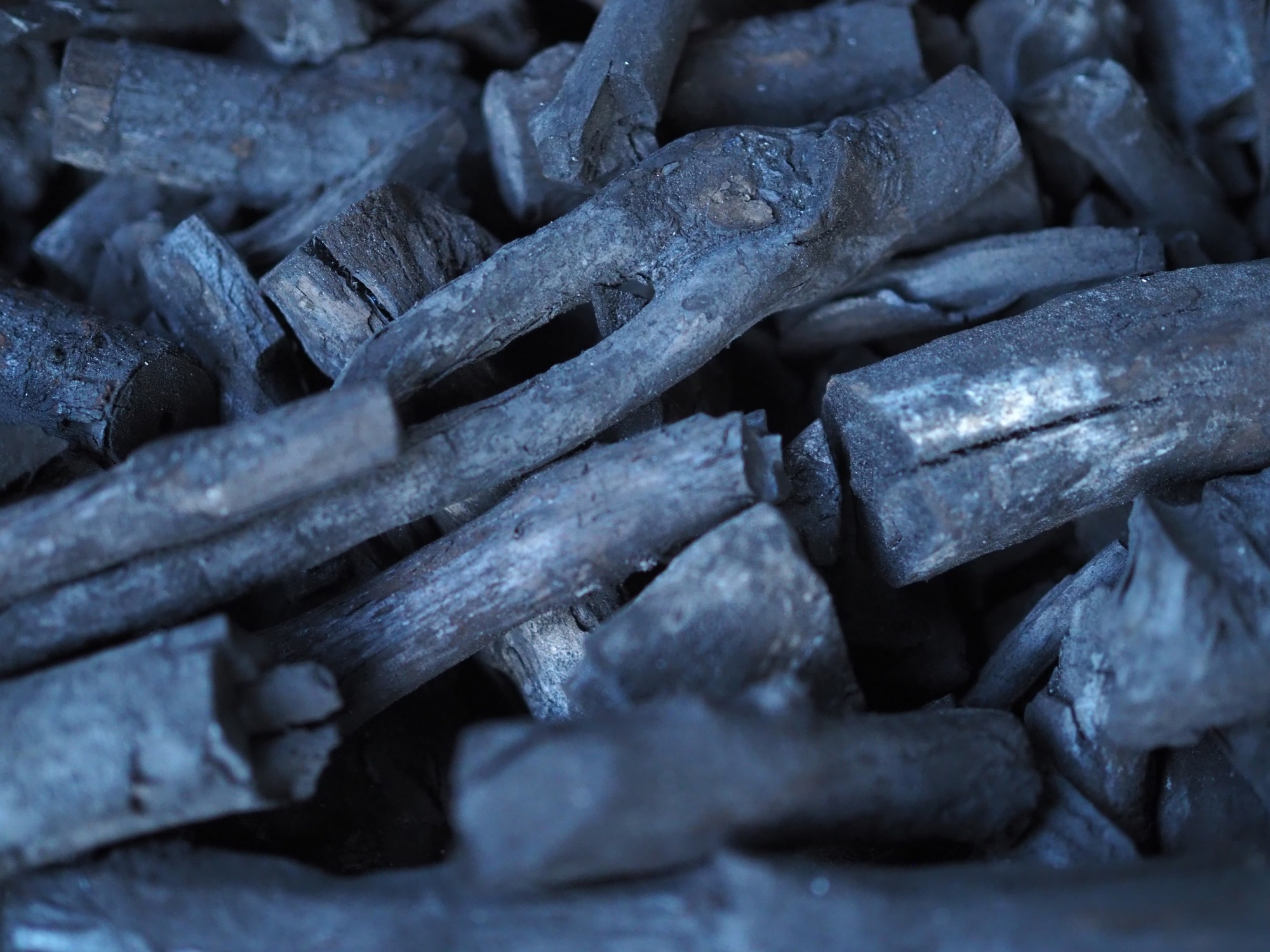 "Biochar" the charcoal using as soil amendment made from agricultural waste.