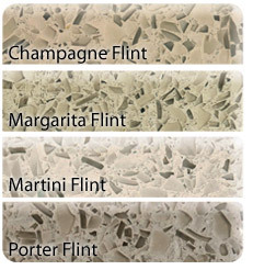 Recycled Glass Kitchen and Bath Surfaces Now Available in Four New Colours