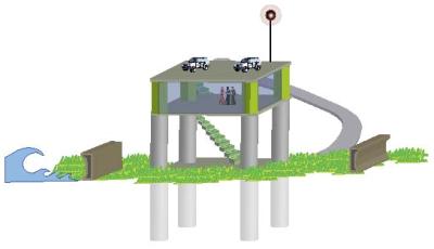 First Tsunami Evacuation Building to be Constructed in the U.S.