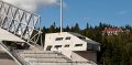 Aluminium and Glass Arena Built for Ski Jumping Championships in Norway