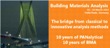 PANalytical to Participate in 5th Building Materials Analysis Conference
