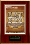 Acclaimed Roofing Recognized with Best of the Best Award