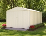 Arrow Shed Offers Durable Vinyl-Coated Steel Storage Sheds