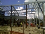 New Haiti Health Clinic Being Built with Blue Sky’s Steel Frame System