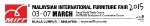 Malaysian International Furniture Fair 2015 Opens with 508 International Suppliers