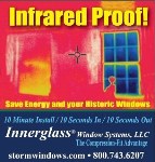 Compression-Fit Interior Storm Window Helps Retain Beauty of Historic Windows and Improves Energy Efficiency