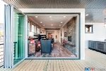 NanaWall SL60 Folding System Featured in 2015 Stampede Rotary Dream Home