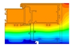 Researchers Design Door Insulating Construction on the Computer