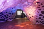 Jenny Sabin’s PolyThread Pavilion Shimmers at Smithsonian Design Museum