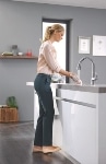 GROHE’s New Hands-Free Kitchen Faucets Incorporate Foot Control Technology