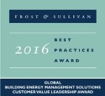 GridPoint Receives Customer Value Leadership Award for Building Energy Management Solutions