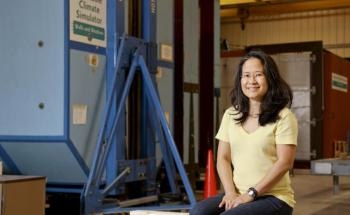 Researcher Diana Hun Works on Development of Less Drafty, More Energy Efficient Buildings