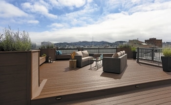 AZEK Deck's Vintage Collection Helps Transform Condo Building Rooftop in San Francisco