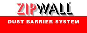 ZipWall Tacky Mat Prevents Tracking of Dust at Worksite Entrances
