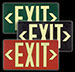 Zero Energy and Zero Maintenance Emergency Exit Signs