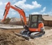 New Kubota Tail Swing Compact Excavator Operates Efficiently at Narrow Spaces