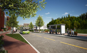 Peab Builds New Main Street in Lørenskog