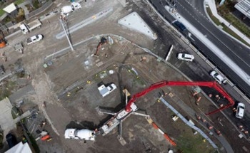 Coffee Concrete Makes Its Debut in a Major Infrastructure Project