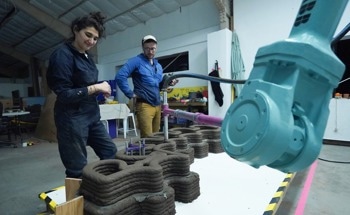 3D-Printed Mud Revolutionizes Concrete Construction