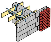 AZoBuild-Building Technology - Bed-joint reinforcement
