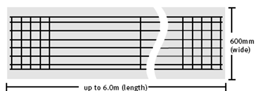 Typical Reinforcement Cage layout